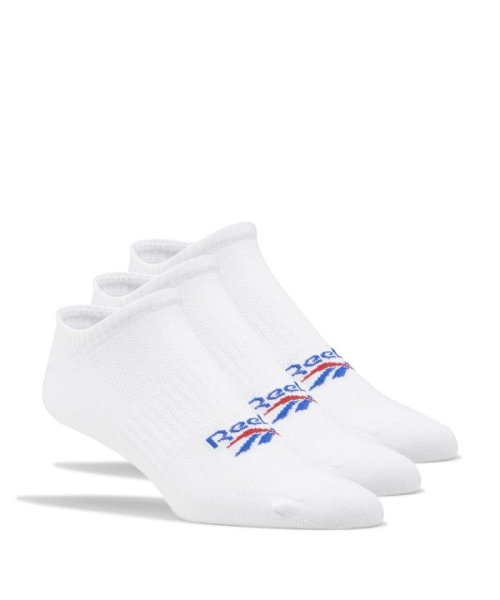 Reebok(リーボック)/クラシックス ファウンデーション インビジブル ソックス 3足組 / Classics Foundation Invisible Socks 3/ホワイト