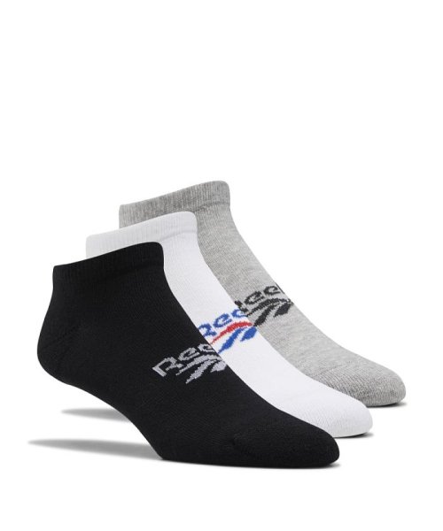 Reebok(リーボック)/クラシックス ファウンデーション ロー カット ソックス 3足組 / Classics Foundation Low Cut Socks 3 P/ブラック