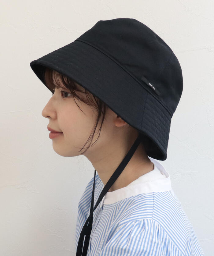 【ORCIVAL/オーシバル】COTTON LINEN CHINO BACKET バケットハット