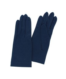 milaschon(ミラ・ショーンテブクロ)/ミラショーン milaschon レディース UV手袋  女性用 23cm 日本製  洗える 綿100％ 高遮蔽タイプ 五本指 /ネイビー