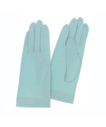 milaschon(ミラ・ショーンテブクロ)/ミラショーン milaschon レディース UV手袋  女性用 23cm 日本製  洗える 綿100％ 高遮蔽タイプ 五本指 /サックス