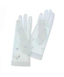  LAURA ASHLEY/ローラアシュレイ LAURA ASHLEY レディース UV手袋  女性用 24cm  綿100％ 掌メッシュ素材 五本指 洗える/504619320