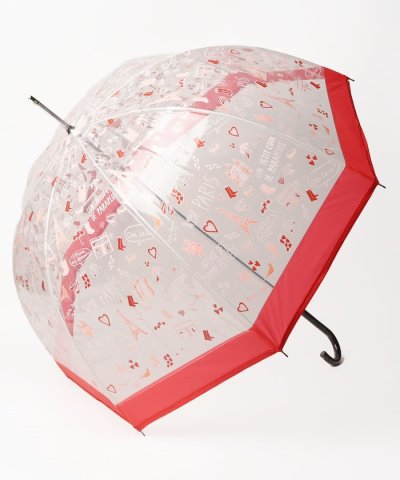 FAUX PAS PARIS フォーパ パリ パリ柄 雨傘（長傘）