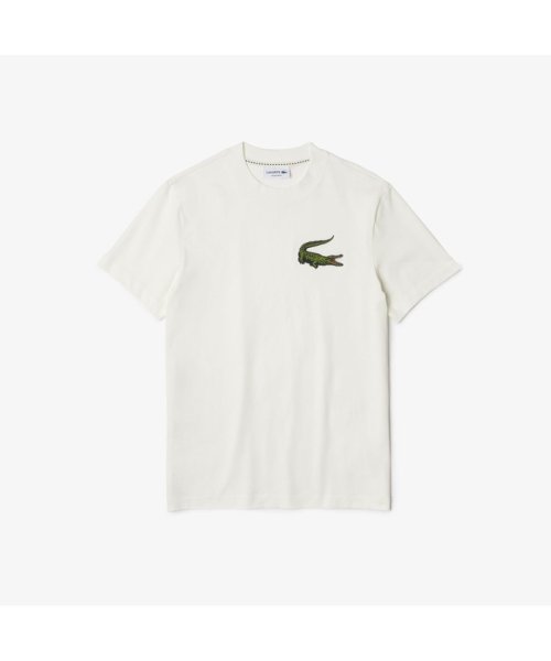 セール ヘリテージグラフィックステッチクルーネックtシャツ ラコステ メンズ Lacoste Mens Magaseek