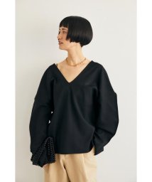 moussy(マウジー)/V NECK KNIT トップス/BLK