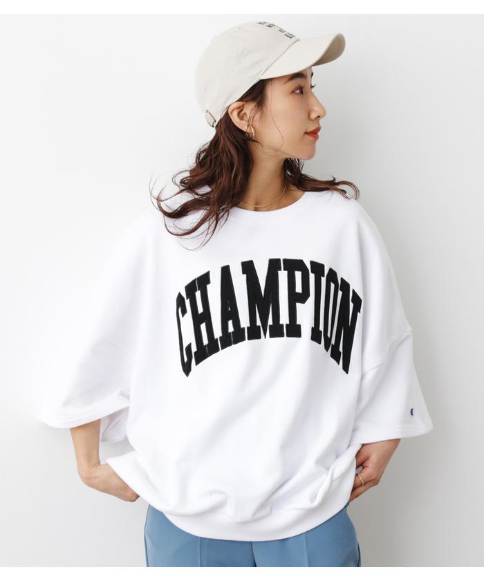 おまとめ ロデオクラウンズ Champion LOOSE スウェットトップス 白