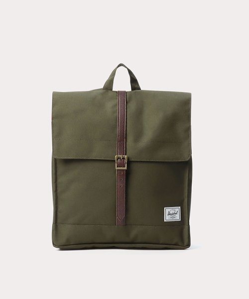 Herschel Supply(ハーシェルサプライ（バッグ・小物・雑貨）)/CITY MID‐VOLUME/IVY GREEN / CHICORY COFFEE