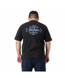 MAC HOUSE(men)(マックハウス（メンズ）)/Dickies ディッキーズ [大きいサイズ] グラフィック半袖Tシャツ キングサイズ 2278－1532KG/ブラック