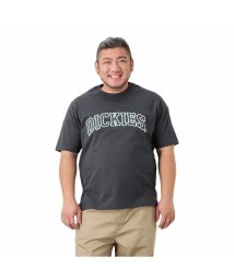 MAC HOUSE(men)(マックハウス（メンズ）)/Dickies ディッキーズ [大きいサイズ] グラフィック半袖Tシャツ キングサイズ 2278－1533KG/チャコール