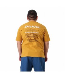 MAC HOUSE(men)(マックハウス（メンズ）)/Dickies ディッキーズ [大きいサイズ] グラフィック半袖Tシャツ キングサイズ 2278－1533KG/イエロー