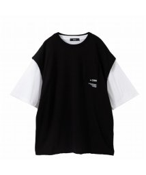 MAC HOUSE(men)(マックハウス（メンズ）)/MOSSIMO モッシモ [大きいサイズ] カットベストアンサンブル キングサイズ 2273－2800KG/ブラック