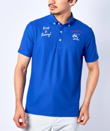 Munsingwear(マンシングウェア)/ECOスイングペンギンモチーフ半袖ポロシャツ【アウトレット】/ブルー