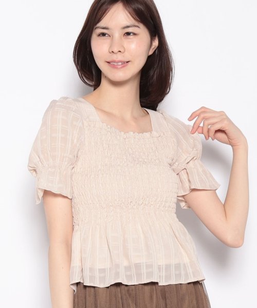 セール マジェスティックレゴン Majestic Legon Majestic Legon マジェスティックレゴン シャーリングチェックブラウス Magaseek