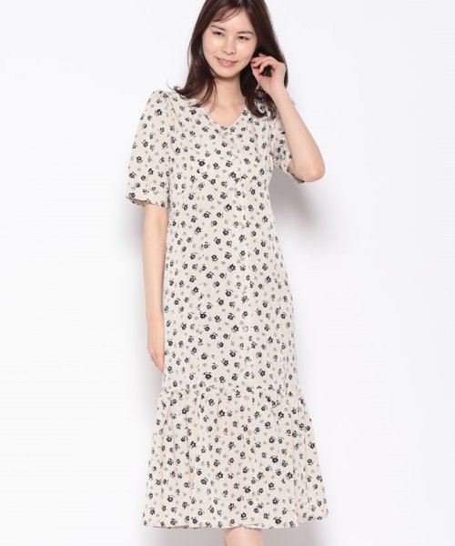 セール Majestic Legon マジェスティックレゴン オータムフラワーワンピース マジェスティックレゴン Majestic Legon Magaseek