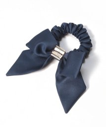 LANVIN en Bleu(JEWELRY)(ランバン　オン　ブルー（ジュエリー）)/タンダンス サテンリボンシュシュ/ネイビー