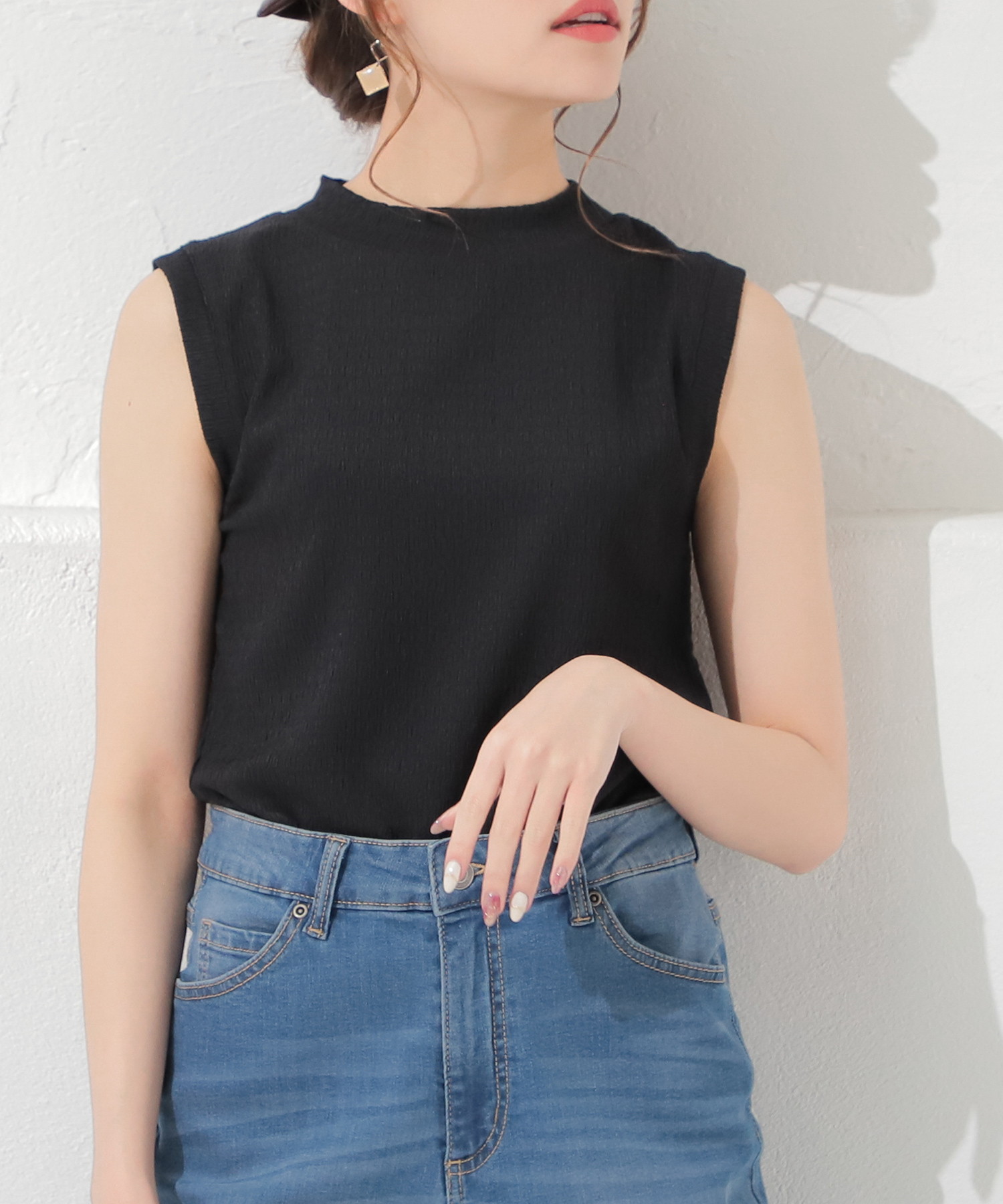 ハイネックタンクトップ ハニーズ Honeys Magaseek