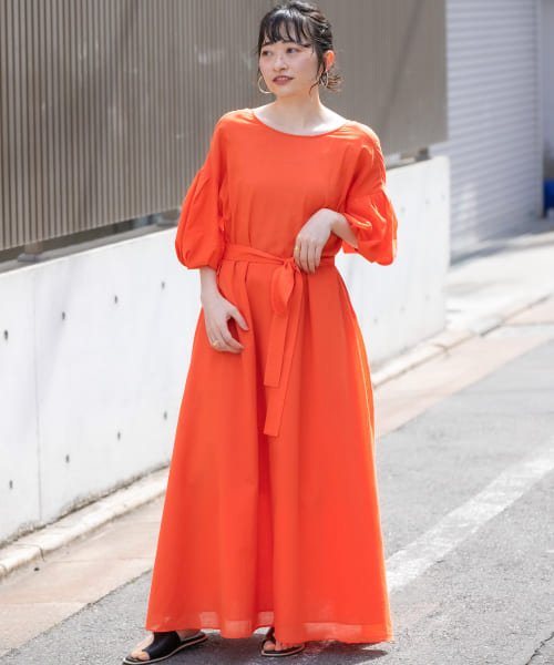 セール ケービーエフ Kbf ウエストベルト2wayカシュクールワンピース Magaseek