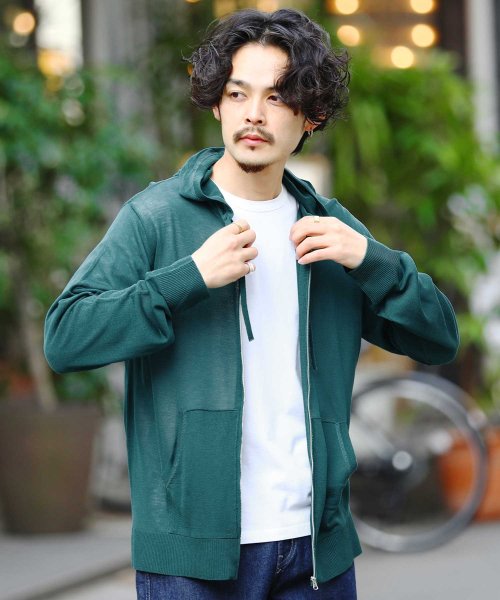 セール サマーニットソーパーカー サマーニット メンズ サマーパーカー カーディガン 長袖 ペアルック カップル トップス メンズファッション サーフ系 冷房対策 ジギーズショップ Jiggys Shop Magaseek