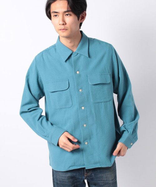 LEVI’S OUTLET(リーバイスアウトレット)/STYLED BY LEVIS SHIRT BLUE STORM/ブルー