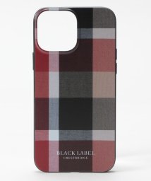 BLACK LABEL CRESTBRIDGE(BLACK LABEL CRESTBRIDGE)/【WEB限定】 iPhone13ProMaxケース/ダークレッド