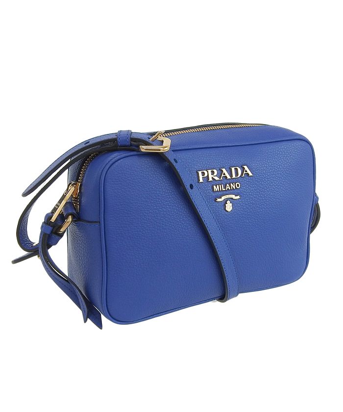 PRADA ショルダーバッグ 青 ブルー