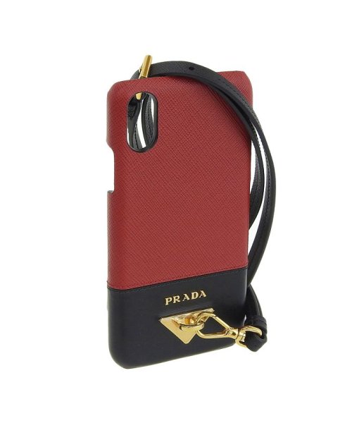 PRADA(プラダ)/PRADA プラダ iPhoneX/XS 携帯ケース スマホケース/ブラック