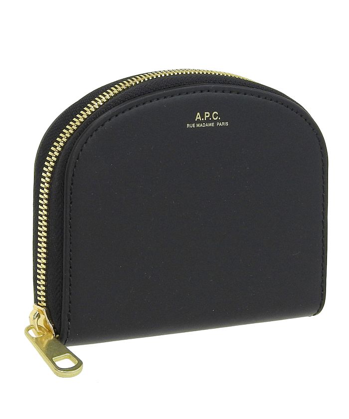 【セール】A.P.C. アーペーセー DEMI－LUNE COMPACT WALLET