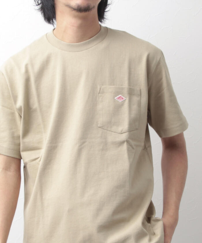 【DANTON/ダントン】POCKET T SS ポケットTシャツ ポケT JD－9041
