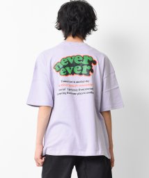RAT EFFECT/nevereverバックロゴプリントTシャツ/504626780