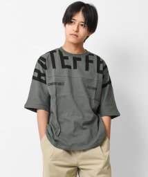 RAT EFFECT/ビックロゴプリントドルマンTシャツ/504626782