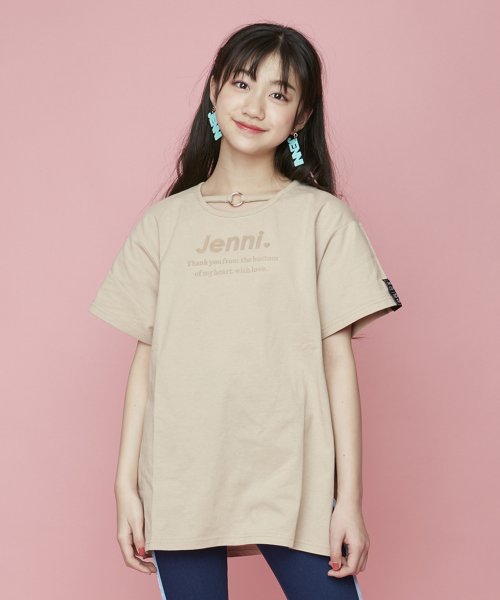セール チョーカー風ロング丈tシャツ ジェニィラブ Jenni Love Magaseek