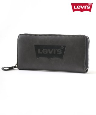 LAZAR/【Lazar】Levi's/リーバイス バットウイング ロゴ ラウンドジップ ロングウォレット/長財布 メンズ カジュアル/504627509