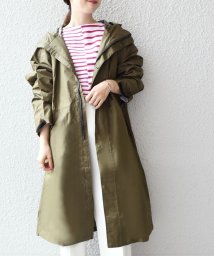 SHIPS WOMEN(シップス　ウィメン)/Wpc.:〈手洗い可能〉ユニセックスレインバイシクルモッズコート◇/オリーブ