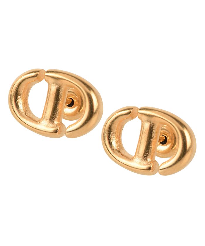 DIOR ディオール CD NAVY STUDS スタッズ ピアス