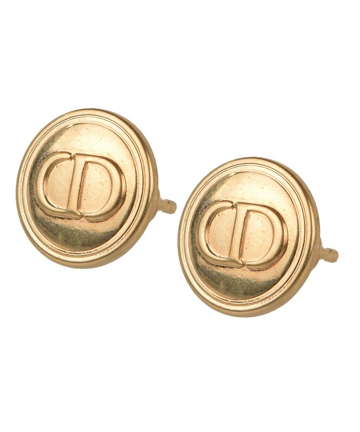 セール】DIOR ディオール PETIT CD STUDS EARRINGS スタッド ピアス