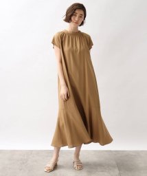 セール 大人気 軽やかキレイ 洗える ヨーロピアンリネン混ワンピース グローブ Grove Magaseek