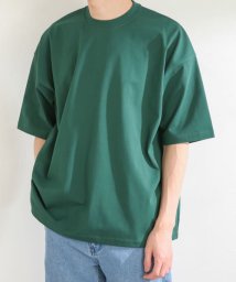 SENSE OF PLACE by URBAN RESEARCH(センスオブプレイス バイ アーバンリサーチ)/ヘビーウエイトTシャツ(5分袖)/GREEN