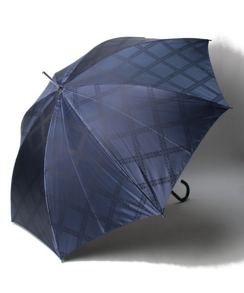 LANVIN Collection(umbrella)(ランバンコレクション（傘）)/傘　”ジャガード”/ネイビーブルー