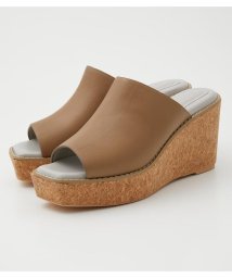 AZUL by moussy(アズールバイマウジー)/CORK WEDGE SANDALS/BEG