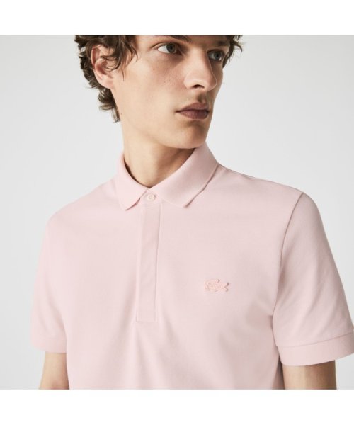 LACOSTE Mens(ラコステ　メンズ)/『Le Paris Polo』レギュラーフィット　パリポロ/ベビーピンク