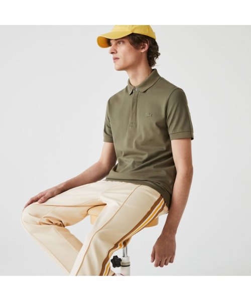 LACOSTE Mens(ラコステ　メンズ)/『Le Paris Polo』レギュラーフィット　パリポロ/カーキ