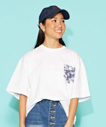 KAHIKO(カヒコ)/【Kahiko】パームポケットTシャツ 4CA－2117/ホワイト