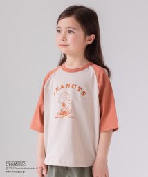 chil2(チルツー)/ピーナッツ半袖Tシャツ/PEANUTS/テラコッタ