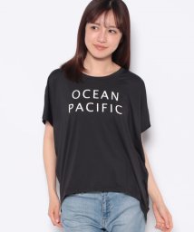 Ocean Pacific(オーシャンパシフィック)/【OP】ハンソデ UVTシャツ/ブラック