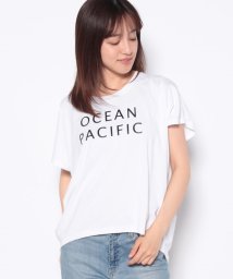 Ocean Pacific(オーシャンパシフィック)/【OP】ハンソデ UVTシャツ/ホワイト