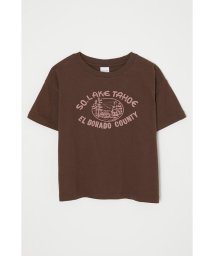 moussy(マウジー)/SO. LAKE TAHOE Tシャツ/BRN