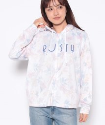 RUSTY(ラスティ（レディース）)/【RUSTY】ラッシュガード/ホワイト