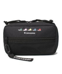 CONVERSE(コンバース)/SNEAKERS PRINT POUCH/ブラック
