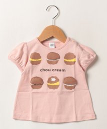 CHEEK　ROOM(チークルーム)/シュークリームパフTシャツ/ピンク