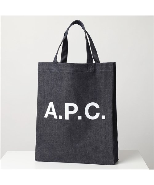 A.P.C.(アーペーセー)/【A.P.C.(アーペーセー)】バッグ tote lou mini anses COCSX M61569 レディース メンズ トートバッグ デニム ロゴ 鞄 I/デニム